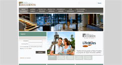 Desktop Screenshot of occidente.com.gt